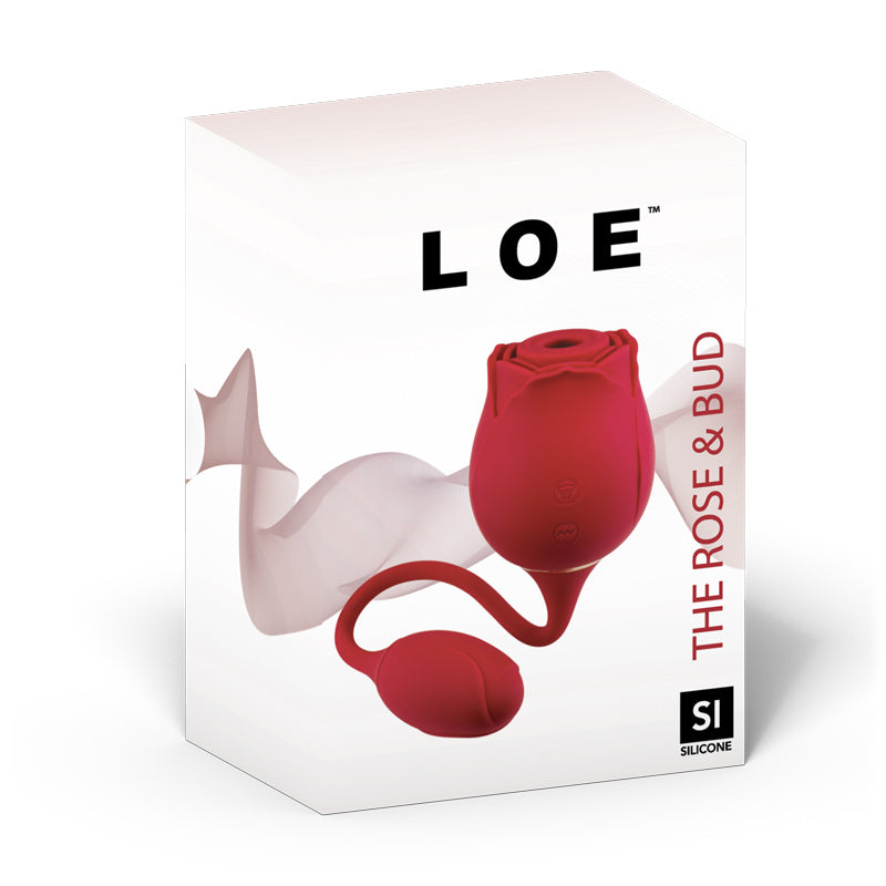 LOE 玫瑰花蕾高级吸吮振动悦享器