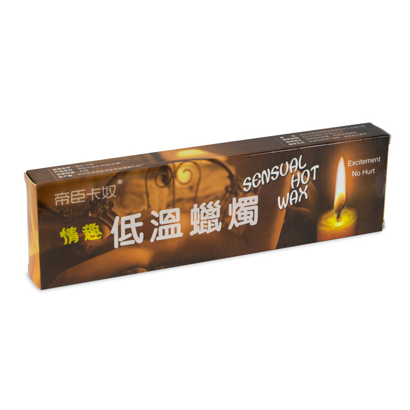 锥形滴蜡蜡烛 - 密封铝箔袋包装
