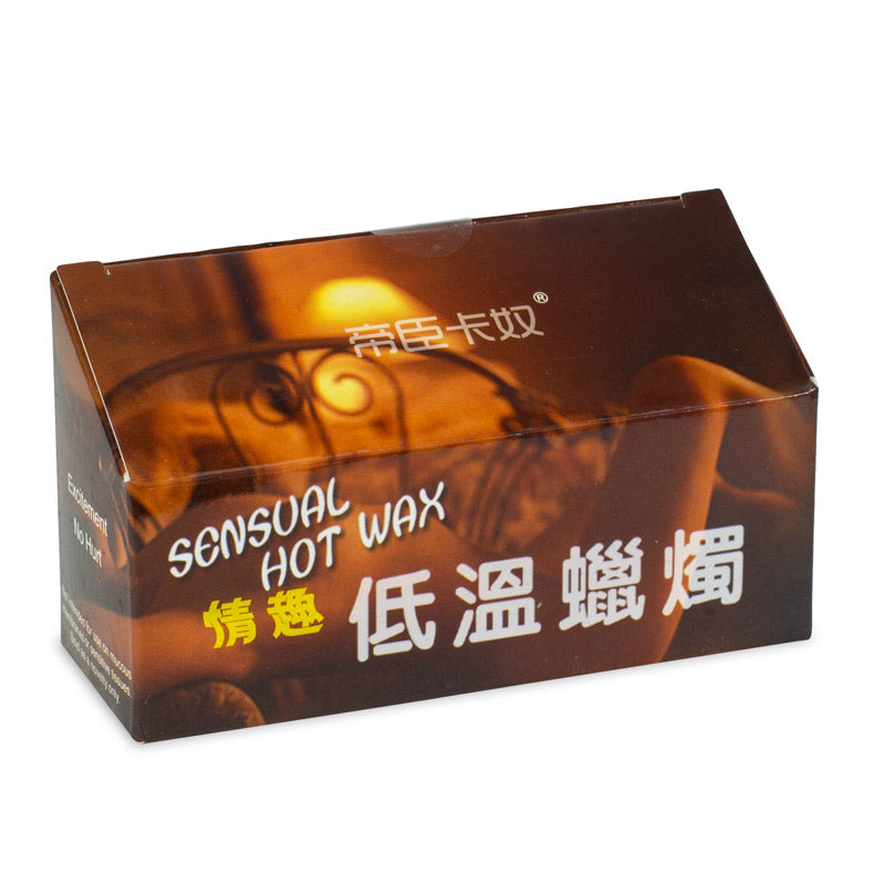 柱状滴蜡蜡烛 - 密封铝箔袋包装