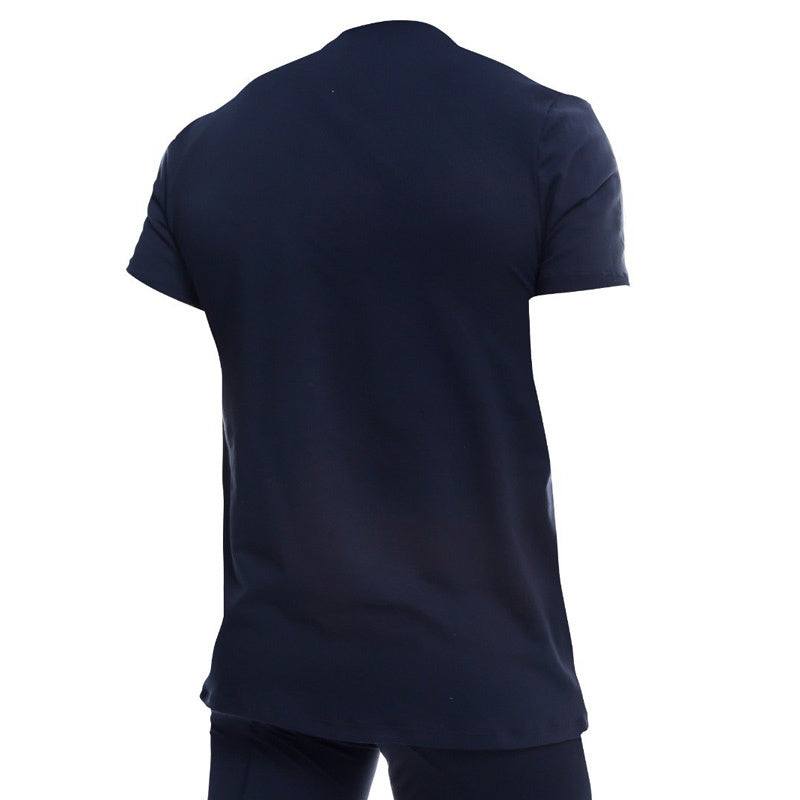 Malebasics 皮马棉V领