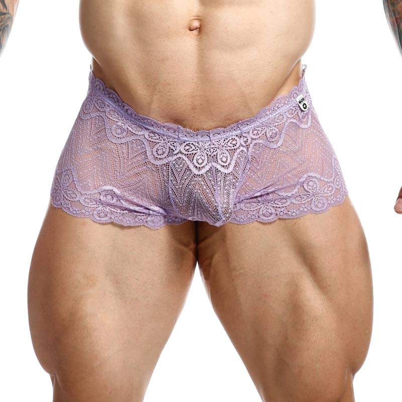 MaleBasics 曼妙蕾丝迷你平角短裤