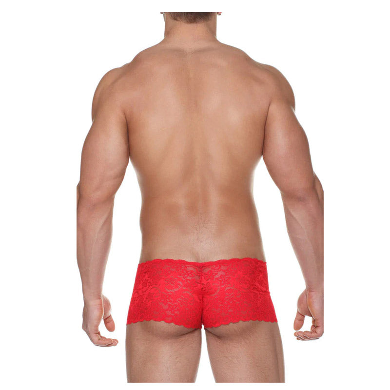 MaleBasics 曼妙蕾丝迷你平角短裤