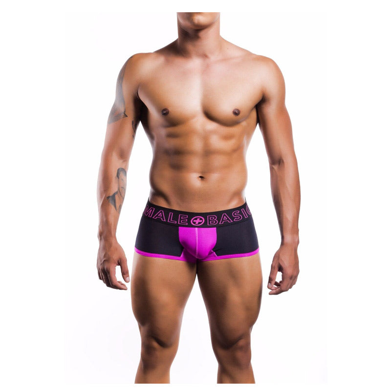 MaleBasics 霓虹色短款平角私宠内裤
