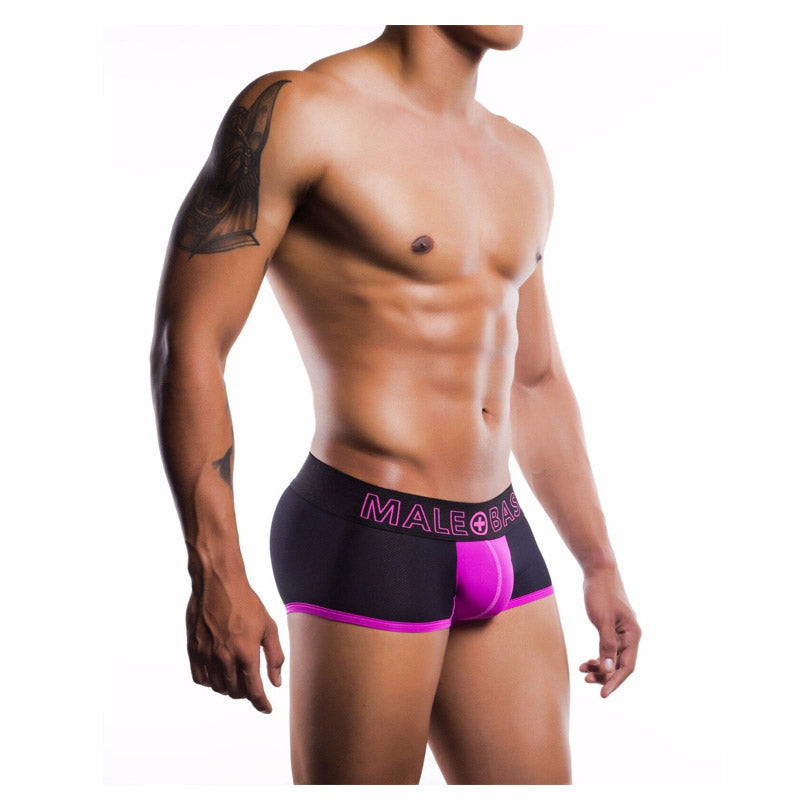 MaleBasics 霓虹色短款平角私宠内裤