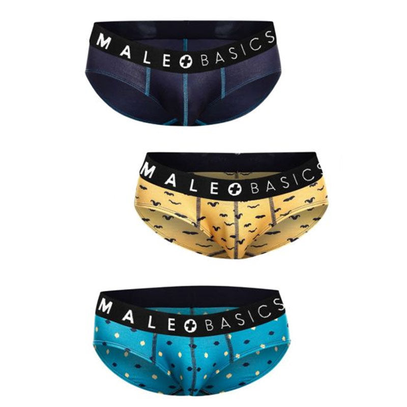 MaleBasics 三条装三角裤