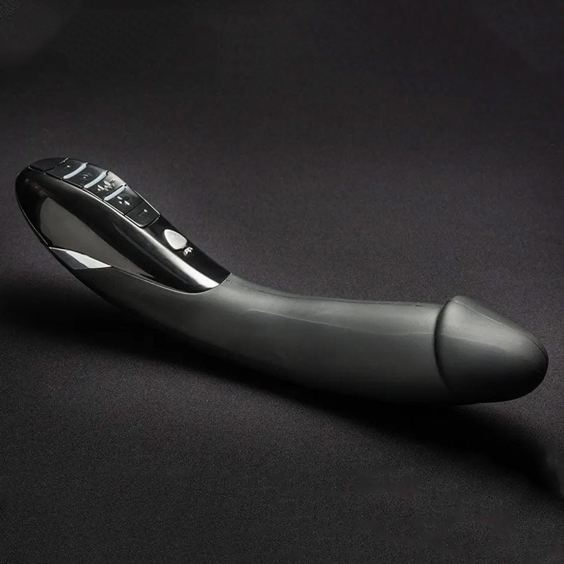 黑色硅胶电刺激振动器