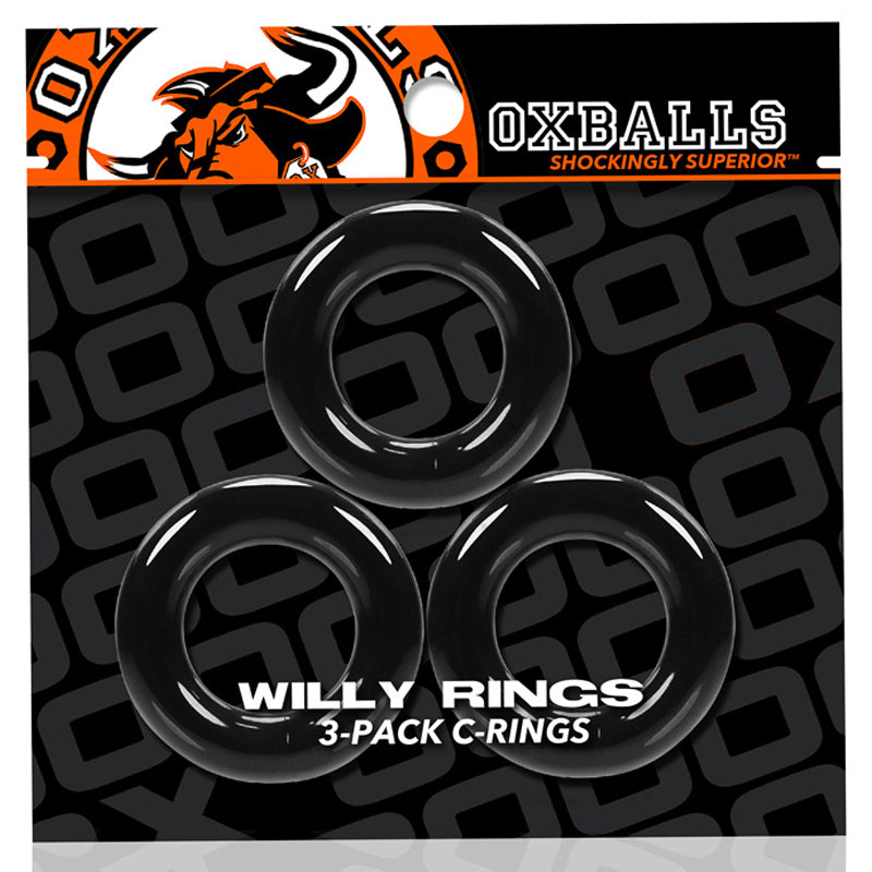 Willy Rings 3 件装阴茎环