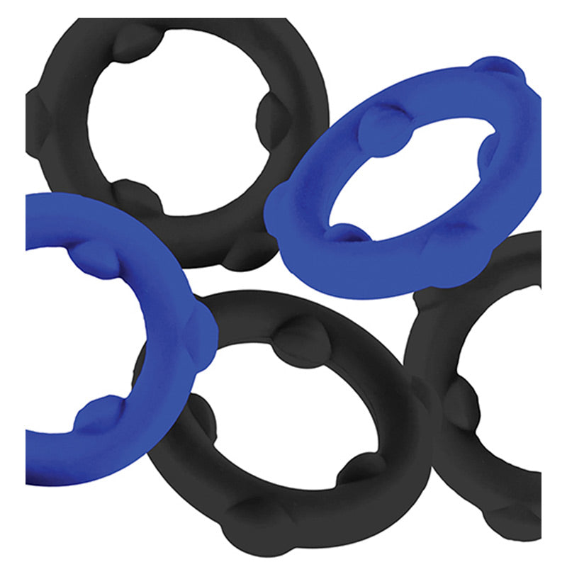 Oxballs Gearheads 5个装旋转戒指