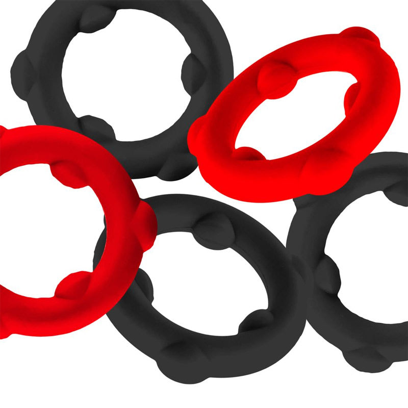 Oxballs Gearheads 5个装旋转戒指