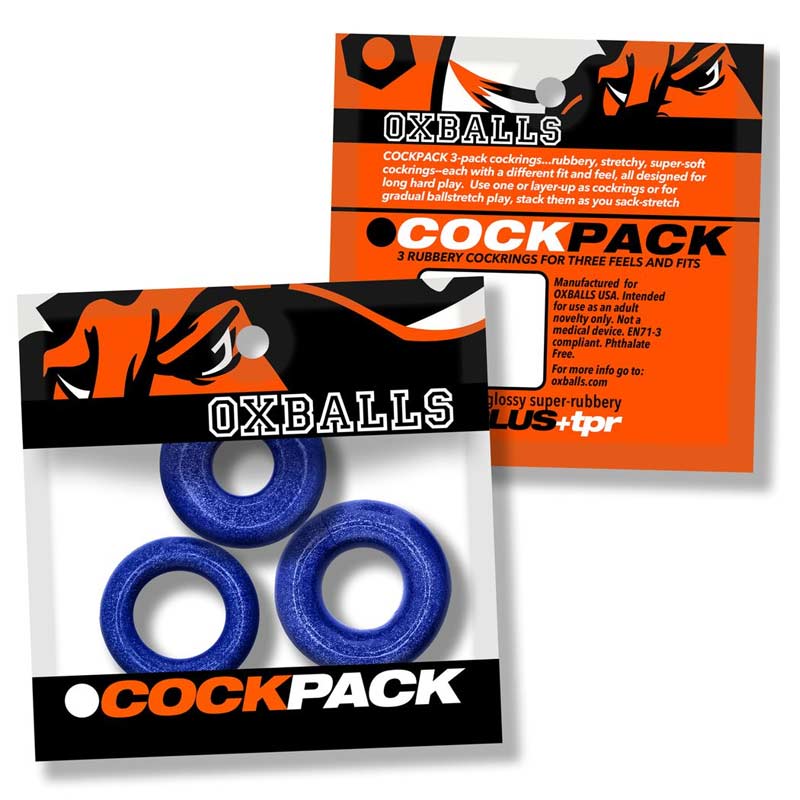 Oxballs Cockpack 多设计 3 件装