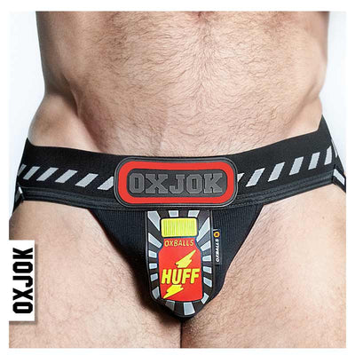 Oxballs Popperjock 3D 橡胶贴片囊袋护裆