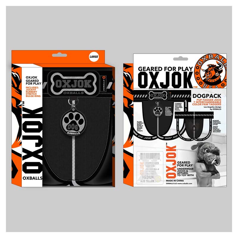 Oxballs Dogpack 幼犬标记器，带 7 种颜色的爪印标记器