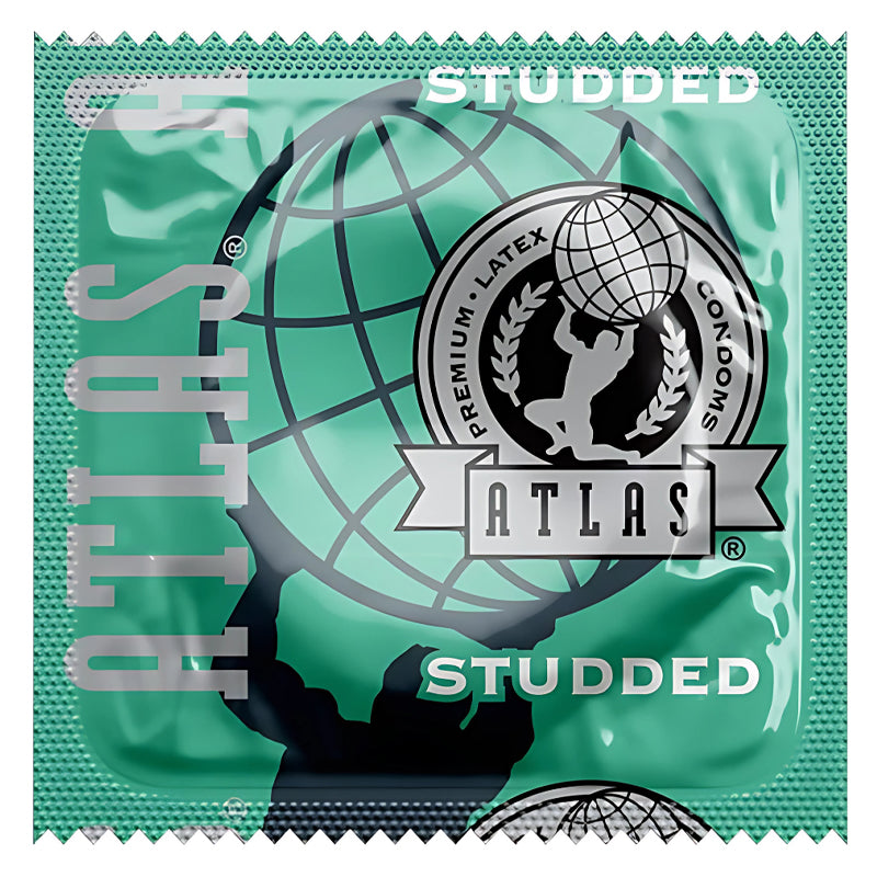 Atlas 铆钉单只避孕套