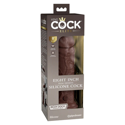 King Cock Elite 8英寸双密度确流悦享棒