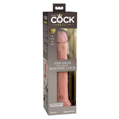 King Cock Elite 10英寸双密度确流悦享棒
