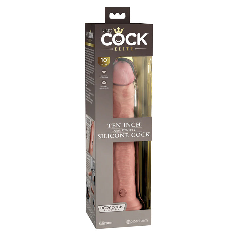 King Cock Elite 10英寸双密度确流悦享棒