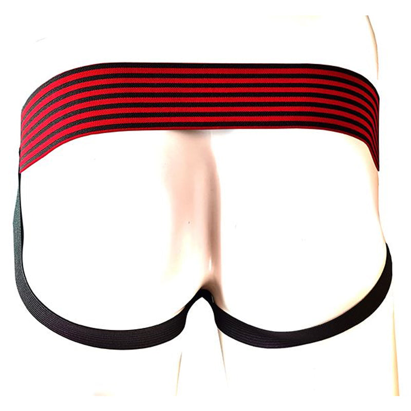 Rouge Garments 条纹皮质运动内裤
