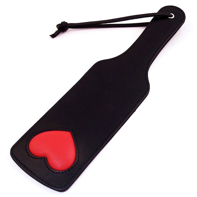 Rouge Garments 皮革桨，带衬垫心形