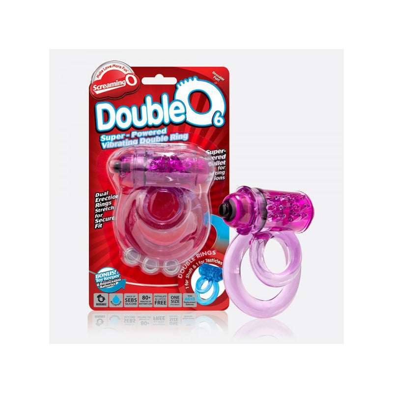 DoubleO 6 震动阴茎环