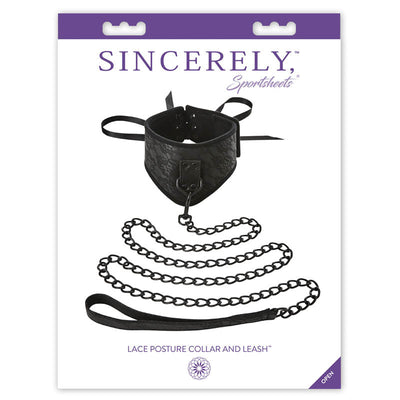 Sincerely Lace 姿势矫正项圈和牵引绳