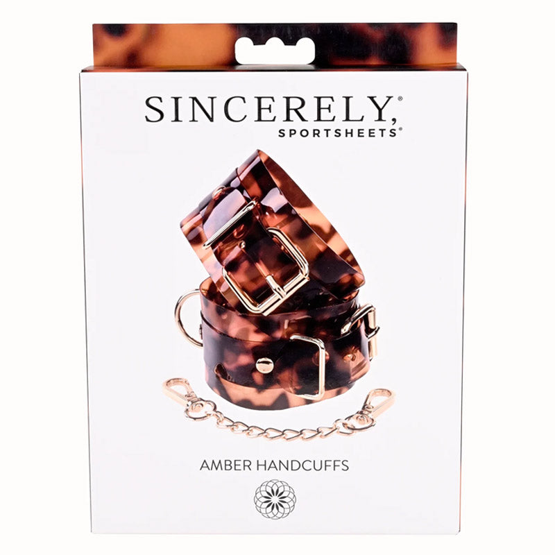 运动简报 真诚的 Amber 手铐