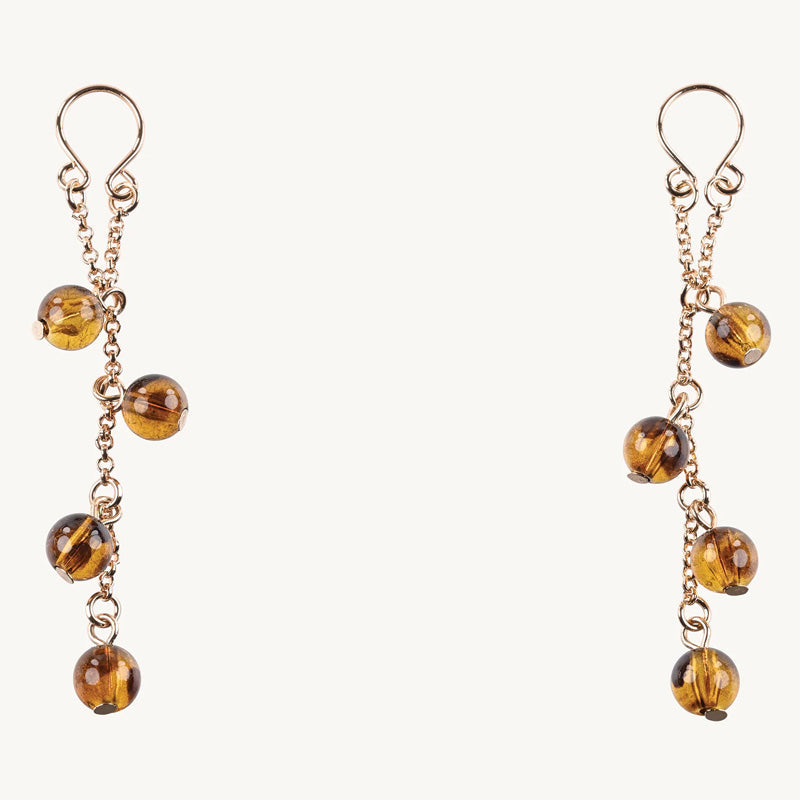 Sportsheet Sincerely Amber Nipple Jewelry