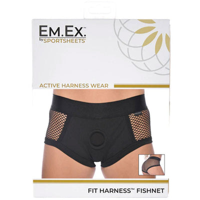 运动服 Em Ex Fit 渔网吊带
