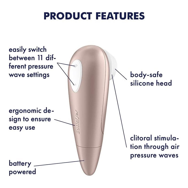 Satisfyer - 阴蒂深入互动器