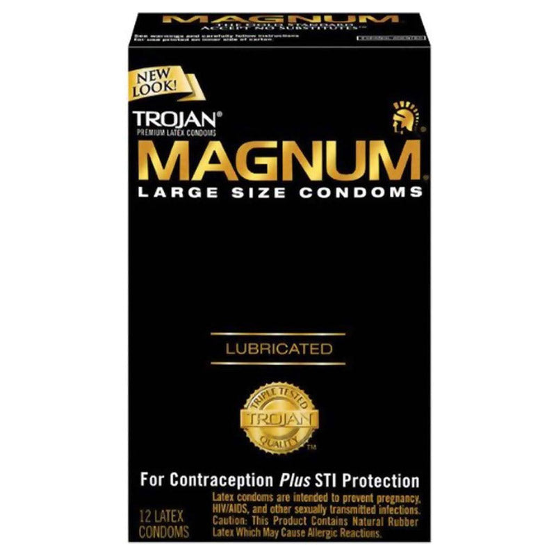 特洛伊 Magnum 润滑避孕套