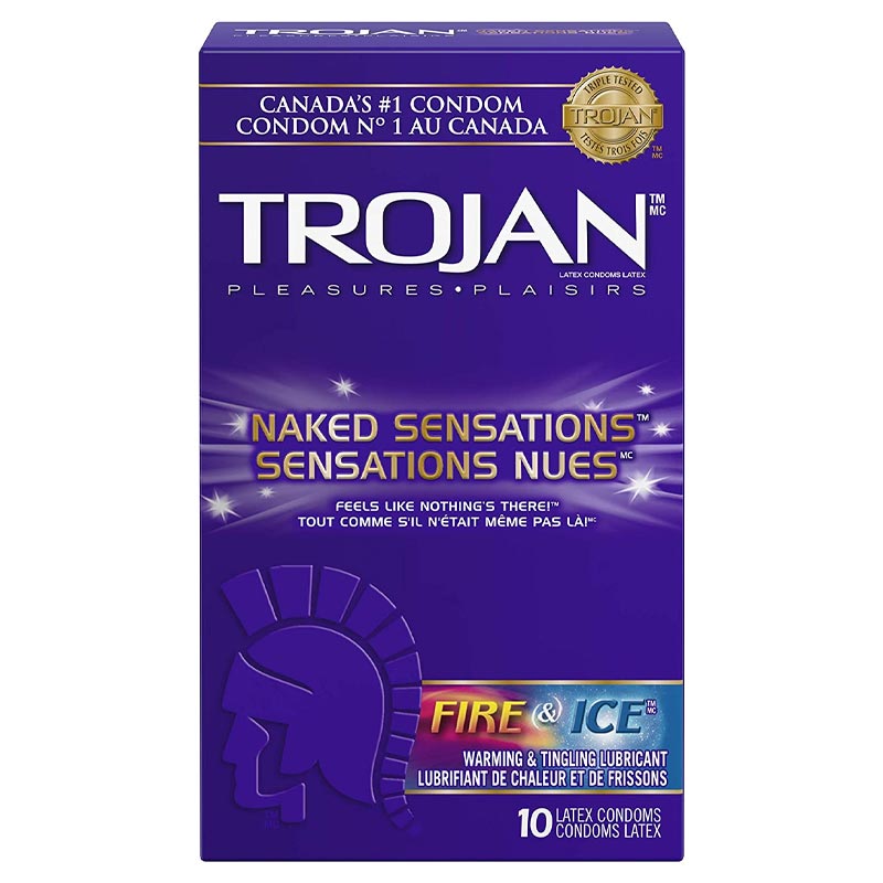 Trojan Naked Sensations 火与冰避孕套