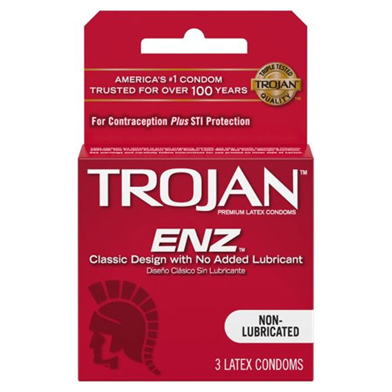 Trojan Enz 无润滑避孕套