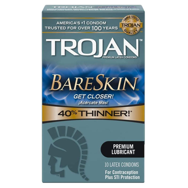 Trojan Bareskin润滑避孕套