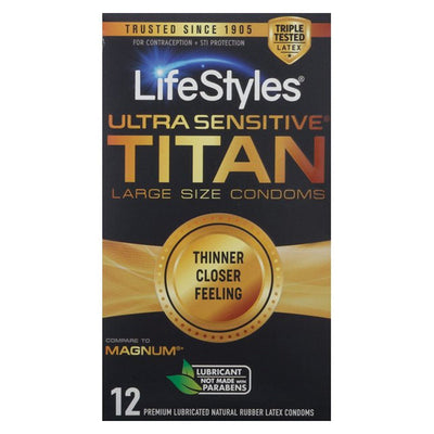 LifeStyles 超敏感 Titan 安全套