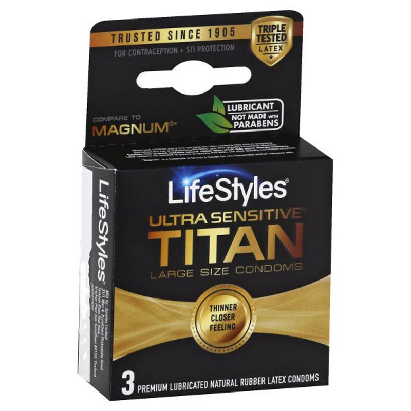 LifeStyles 超敏感 Titan 安全套