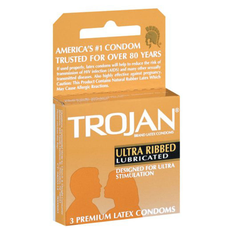 Trojan Ultra 罗纹 3 包装