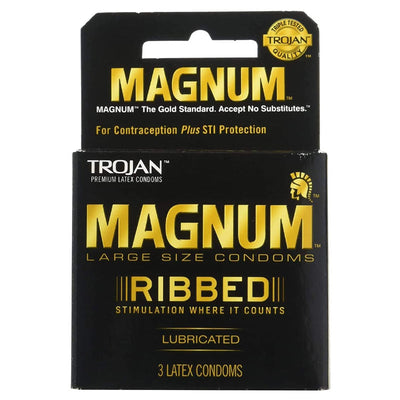 特洛伊 Magnum 螺纹避孕套