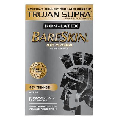 Trojan Supra Bareskin 聚氨酯避孕套