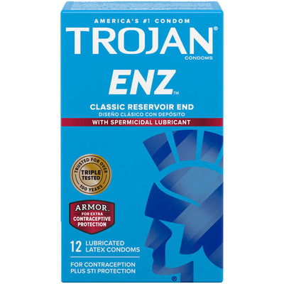 Trojan ENZ杀精装甲避孕套