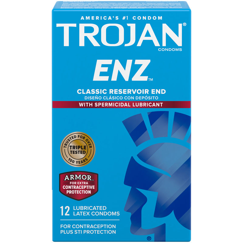 Trojan ENZ杀精装甲避孕套