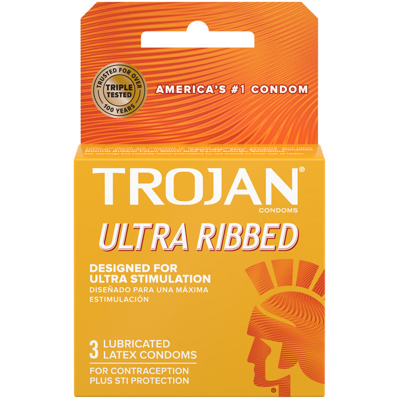 Trojan Ultra 螺纹避孕套