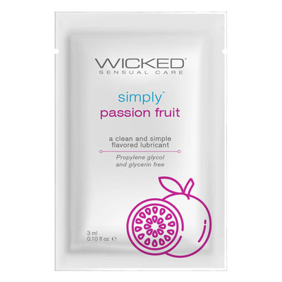 Wicked Simply Aqua 百香果味水基润滑剂