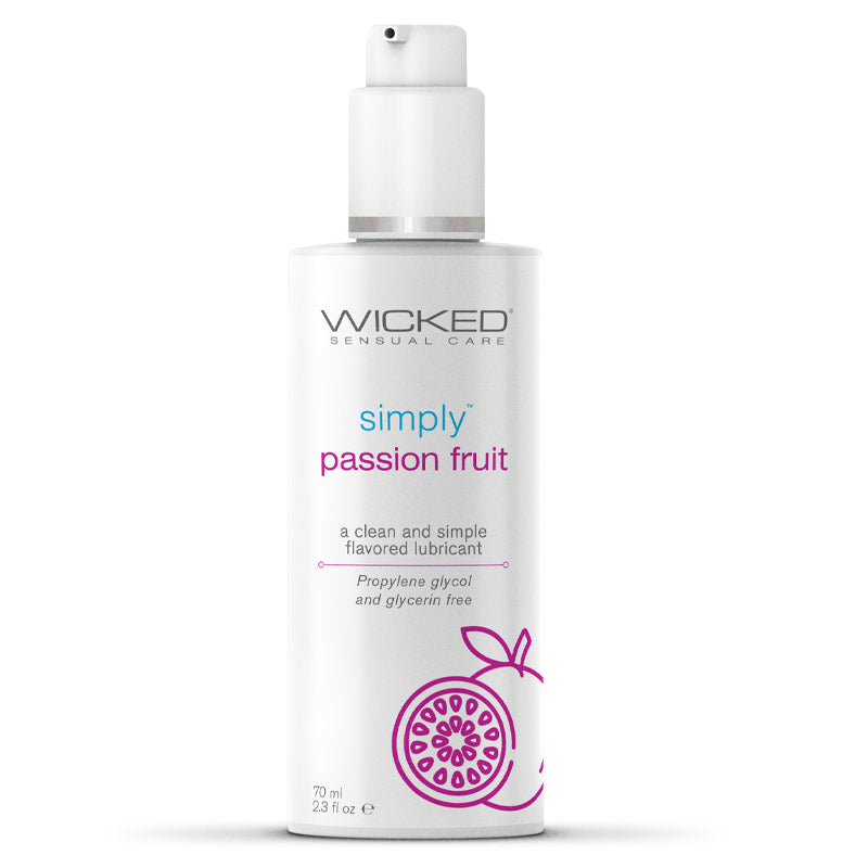 Wicked Simply Aqua 百香果味水基润滑剂
