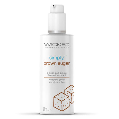 Wicked Simply Aqua 红糖味水基润滑剂