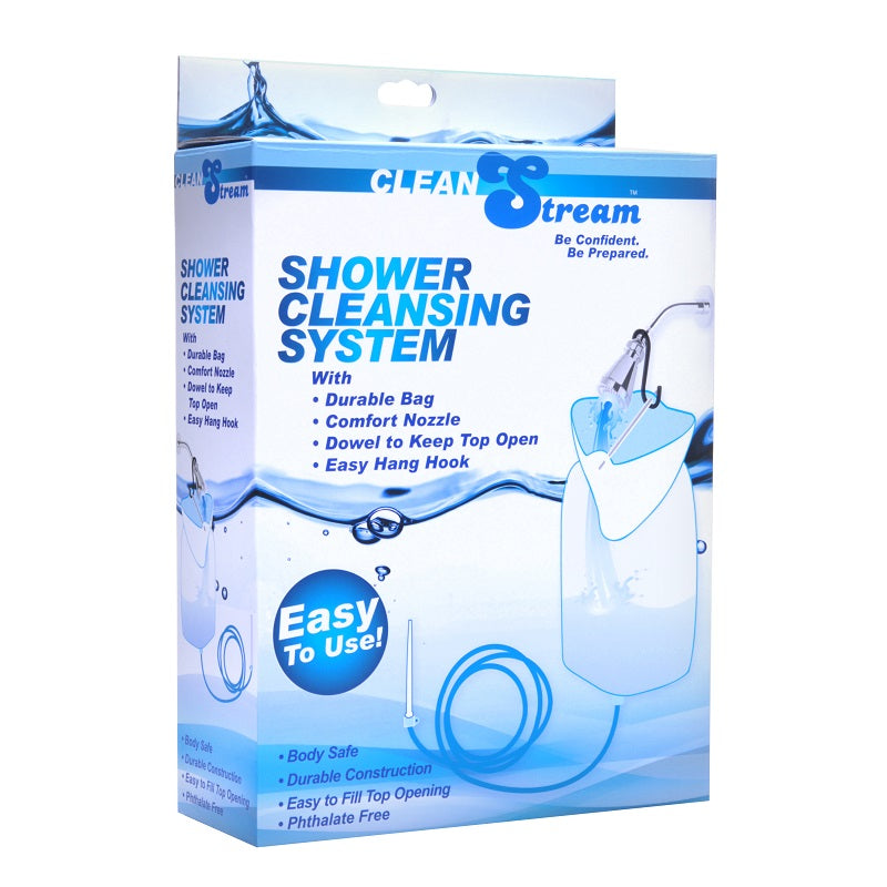 Cleanstream 硅胶淋浴清洁系统
