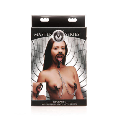 带乳头夹的劣化型口撑器