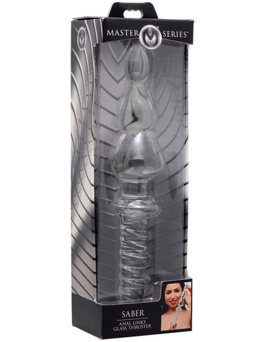 Saber Anal Links Glass Thruster