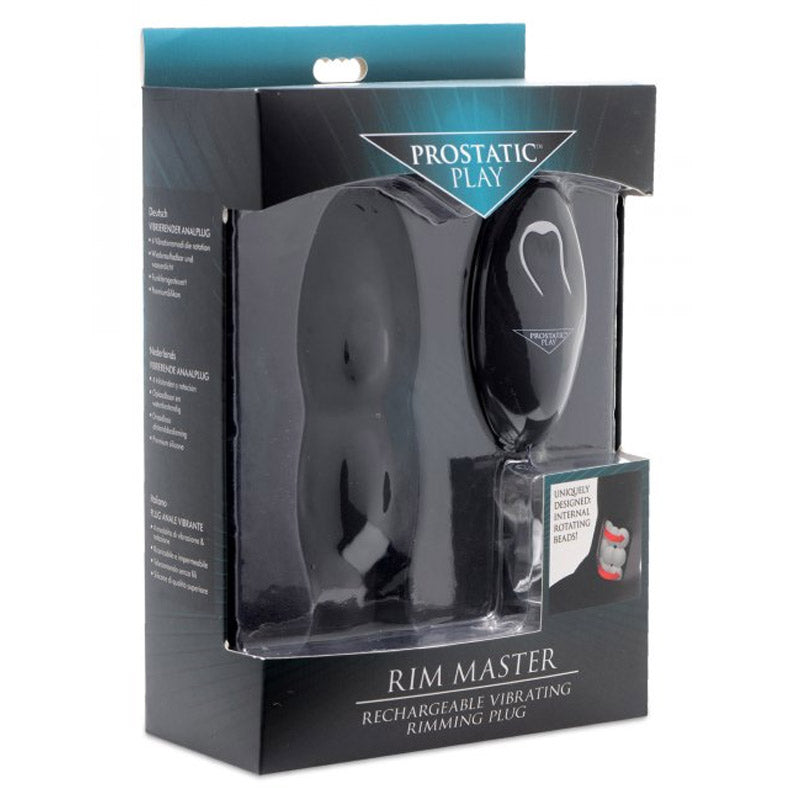 Rim Master 可充电振动式口交器，带遥控器