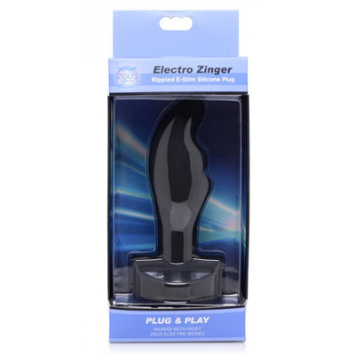 Electro Zinger 波纹电刺激硅胶塞