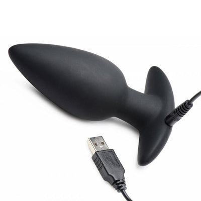 Whipserz 声控 10 倍震动肛塞，带遥控器