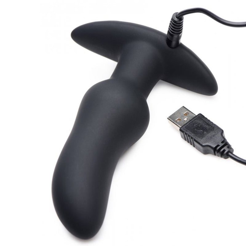 Whipserz 声控 10 倍震动前列腺按摩器，带遥控器